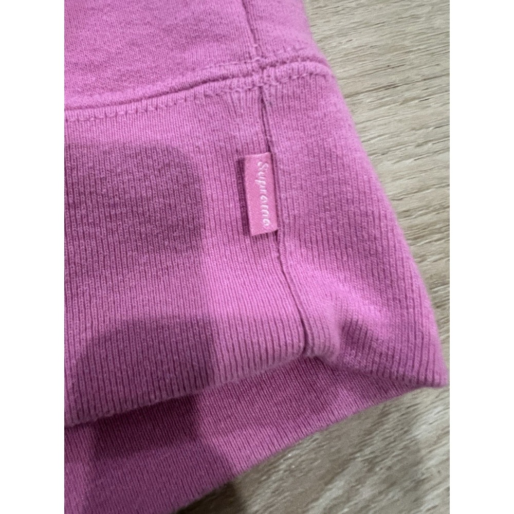 Supreme XL Box Logo Crewneck Sweatshirt Violet Pink Xlarge - Picture 2 of 5
